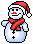 Schneemann Smilies (28) Smiley – Schneemann